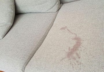 stained upholstery, upholstery cleaning, the dry guys